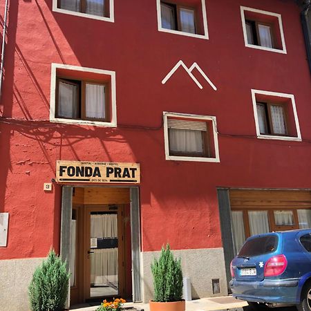 Hostal Fonda Prat Puigcerdà Dış mekan fotoğraf